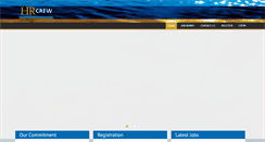 Desktop Screenshot of hrcrew.com